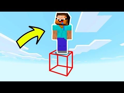 КАК ВЫЖИТЬ НУБУ НА НЕВИДИМОМ БЛОКЕ В МАЙНКРАФТ ? 1 БЛОК ТРОЛЛИНГ В MINECRAFT | ЗАЩИТА НУБА | МУЛЬТИК