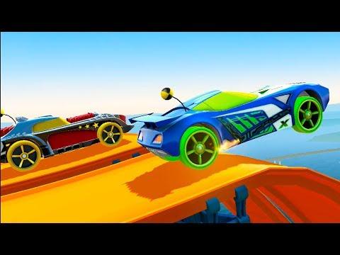 МАШИНКИ ХОТ ВИЛС #12 Скоростные Тачки в игре про мультик Хот Вилс Hot Wheels. Кид играет в гонки