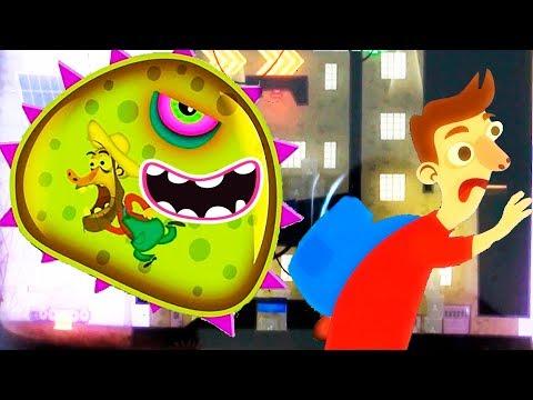 ЛИЗУН СЛИЗНЯК ОБЖОРКА хочет кушать #4 мультик игра для детей Видео для малышей ГОЛОДНЫЙ СЛИЗЕНЬ