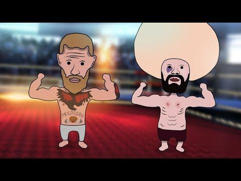 как должен был закончится бой КОНОР И ХАБИБ (мультик Хабиб Нурмагомедов vs. Конор МакГрегор)