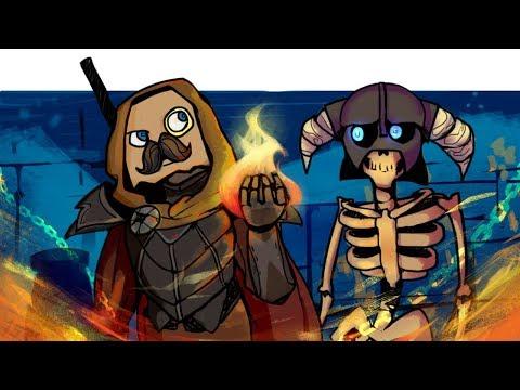 TES V: Skyrim : КООП ПО СЕТИ! | Приколы в Скайриме, Смешные моменты