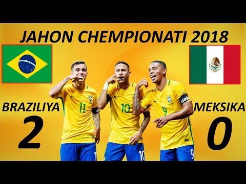 ВRАZ!L!УА G'ALABA. 1/8 FINAL JAHON CHEMPIONATI 02.07.2018