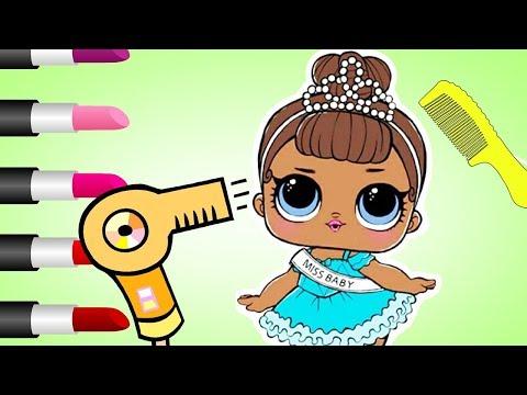 Куклы ЛОЛ учатся в школе. Новые приключения игрушек. Мультик с куклами  LOL сюрприз