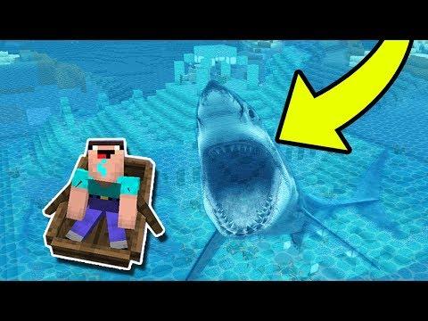 НУБА НЕУДАЧНИКА СЪЕЛА АКУЛА В МАЙНКРАФТ ! 100% ТРОЛЛИНГ ЛОВУШКА В MINECRAFT МУЛЬТИК !