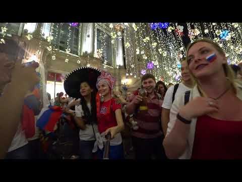 РОССИЯ ПОБЕДА - гуляет вся Москва! Москва на ушах! Фанаты разносят Москву / Матч века