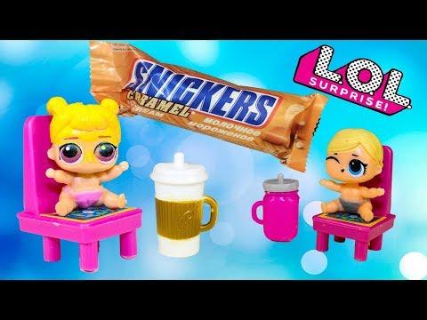 Куклы ЛОЛ малышки и Мороженое Мультик про Игрушки Видео для детей LOL Dolls