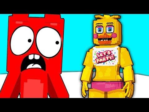 ЖЕЛЕЙНЫЙ МИШКА ПРОТИВ ТОЙ ЧИКА АНИМАТРОНИК В МАЙНКРАФТ ~ ИСПЫТАНИЯ МУЛЬТИК MINECRAFT ! МЕДВЕДЬ НУБ