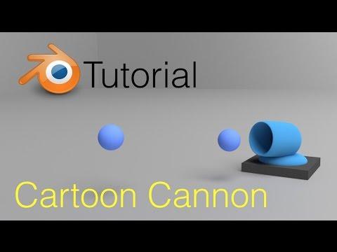 Cartoon Cannon Animation Blender Tutorial (Cycles)