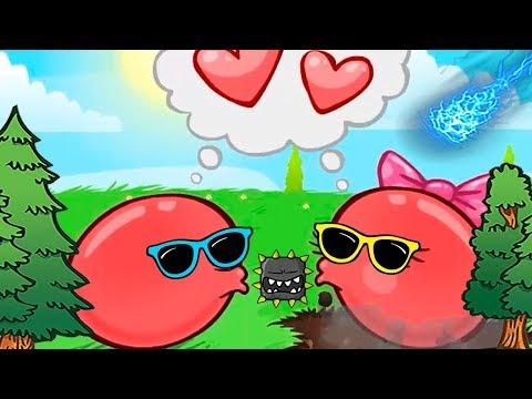 Несносный Красный Шарик - Смотреть ИГРУ как МУЛЬТИК - Red Ball 4 для детей малышей