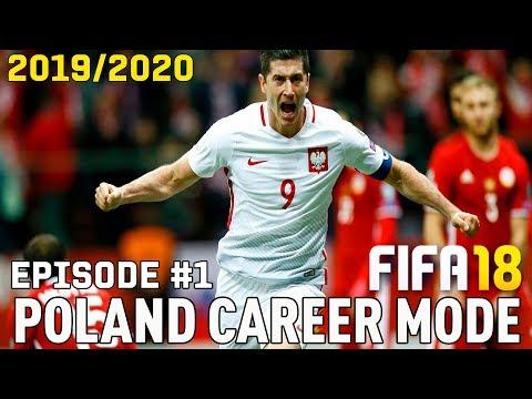 ПОДГОТОВКА К ЕВРО 2020 | FIFA 18 | Карьера за сборную Польши [#1]