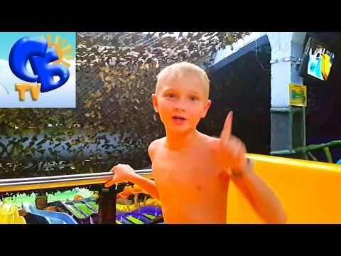 ⚽ Аквапарк Джунгли. Почему ЗАПРЕТИЛИ кататься на горках ⚽ Aquapark Jungle. The water slides