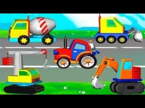 НОВЫЙ СБОРНИК МУЛЬТИК ПРО ТРАКТОР МУЛЬТИК ПРО САМОЛЁТЫ УЧИМ ТРАНСПОРТ (ПЕРЕЗАЛИВ)