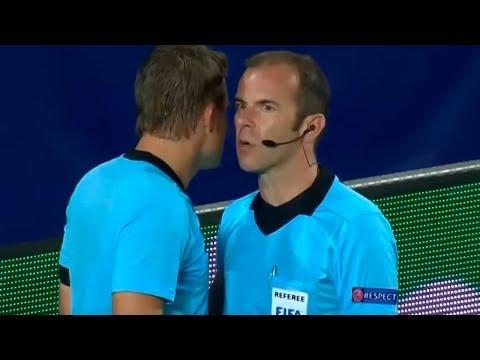 Судья не хотел удалять Роналду. Новые подробности! Лига чемпионов. Обзор матчей 1-го тура