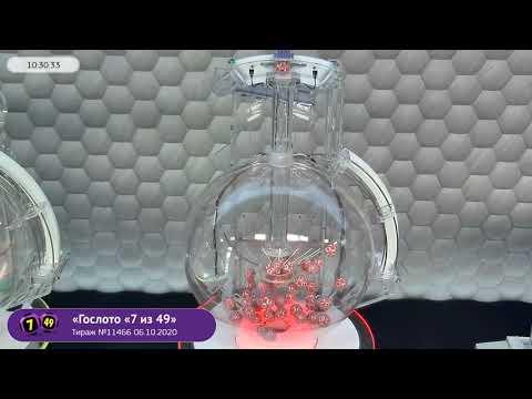 Столото представляет | Лотерея «Гослото «7 из 49». Тираж № 11466 от 06.10.2020 г.