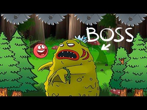 Несносный Красный Шарик - Смотреть ИГРУ как МУЛЬТИК - Red Ball 4 для детей малышей