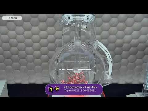 Столото представляет | Лотерея «Спортлото «7 из 49». Тираж № 12211 от 04.03.2021 г.