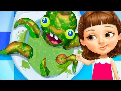 Игровой мультик | Девочка Катя убирается в доме | Играем в детскую игру про уборку