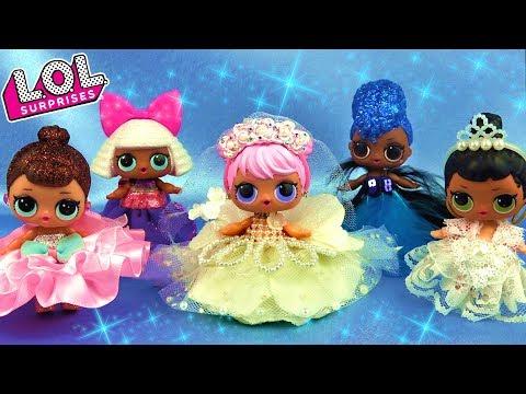 Куклы ЛОЛ сюрприз устроили показ мод. Мультик LOL FASHION ОДЕВАЛКИ и одежда для кукол СВОИМИ РУКАМИ