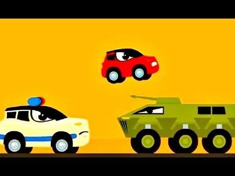 Машинки мультик для детей. Красная машинка РЕДДИ все серии подряд! Cars video for kids