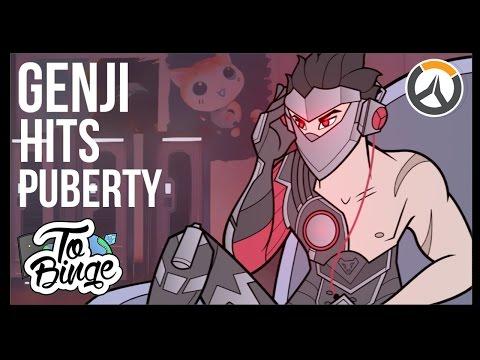 Genji Hits Puberty: An Overwatch Cartoon