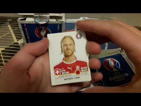 Распаковка наклеек Евро 2016|Box Opening| 1/5 |
