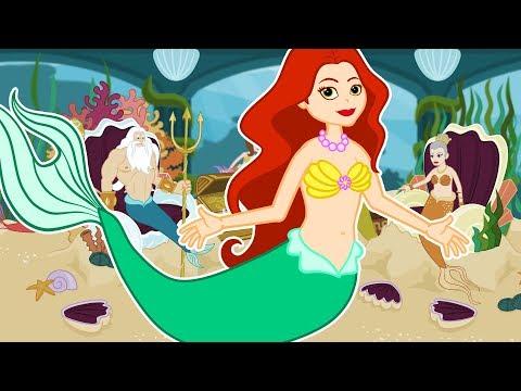 Русалочка и дельфин сказка для детей, анимация и мультик