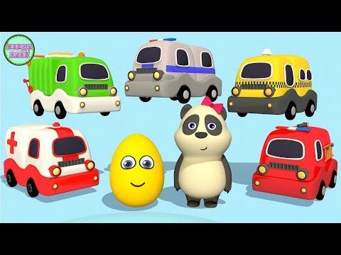 Мультик про машинки Учим цвета Learn colors Развивающий мультик для детей