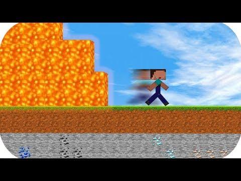 НУБ УБЕГАЕТ ОТ ЦУНАМИ ИЗ ЛАВЫ В МАЙНКРАФТ ~ MINECRAFT TROLLING МУЛЬТИК