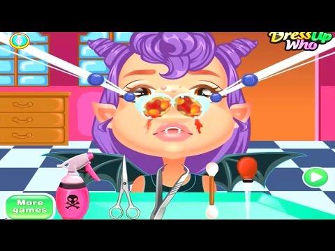 Мультик ИГРА  больная ВАМПИРША - patient vampire  Cartoon GAME