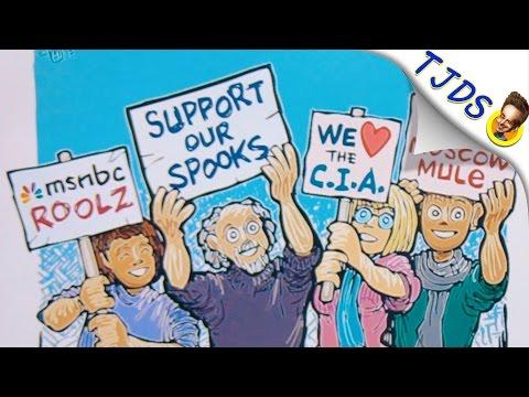 Corporate Democrats Protesting Trump Literally Turn Into Cartoon