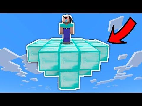 КАК ВЫЖИТЬ НУБУ НА ОСТРОВЕ ИЗ АЛМАЗОВ В МАЙНКРАФТ? ТРОЛЛИНГ В MINECRAFT ЗАЩИТА | МУЛЬТИК