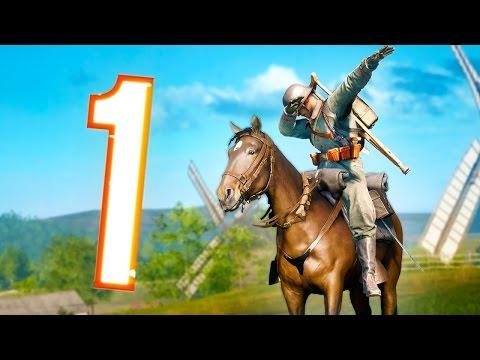 Battlefield 1 Смешные моменты Подборка #4 Баги, Приколы, Неудачи, Фейлы Смешные видео