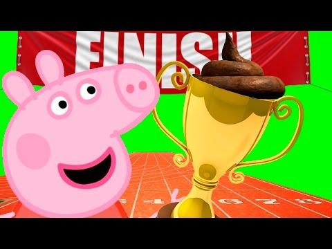 Свинка Пеппа Мультик с игрушками. Пеппа ПОБЕДИТЕЛЬ Мультфильмы для детей