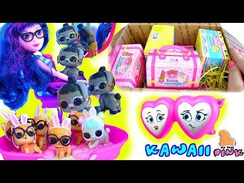 My Little Pony + LOL Май Литл Пони Мультик + ПИТОМЦЫ ЛОЛ #Easter Gift from KAWAII SQUEEZIES