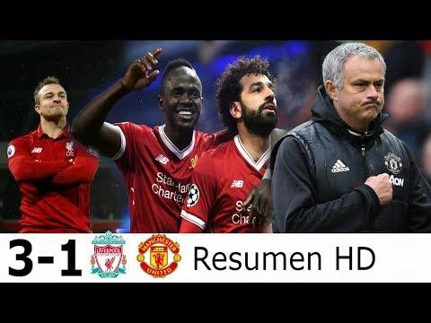 Lіvеrрооl vs Маnсhеѕtеr Unіtеd 3−1 - All Gоals & Reesumen - 2018