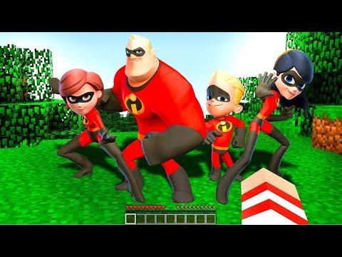 Я НАШЁЛ СУПЕРСЕМЕЙКУ В МАЙНКРАФТ!! Мультик MINECRAFT