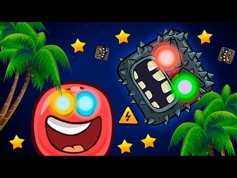 Красный Шарик - Смотреть ИГРУ как МУЛЬТИК - Red Ball 4  для детей малышей