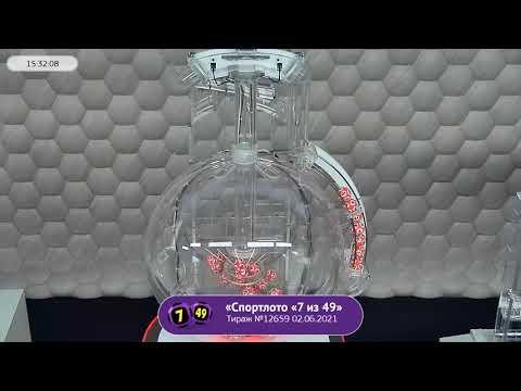 Столото представляет | Лотерея «Спортлото «7 из 49». Тираж № 12659 от 02.06.2021 г.