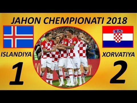 Х0RVАT!УА G'ALABA. O'YIN SHARHI 26.06.2018 JAHON CHEMPIONATI 2018.