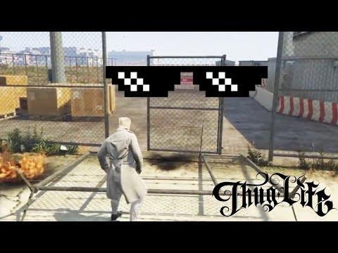 GTA 5 Thug Life Лучшее #1 | Фейлы, Трюки, Эпичные Моменты | Приколы в GTA 5