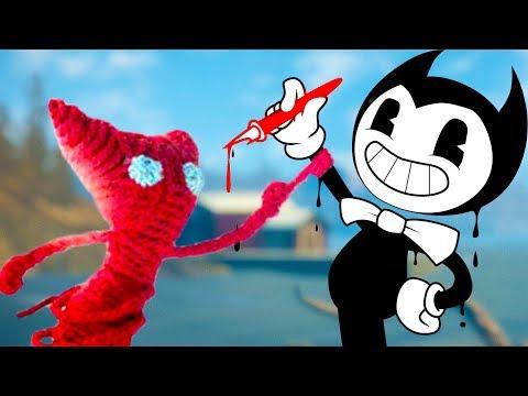 ВЯЗАНЫЙ БЕНДИ как мультяшный котенок #2 мультик игра про милого котика #ПУРУМЧАТА