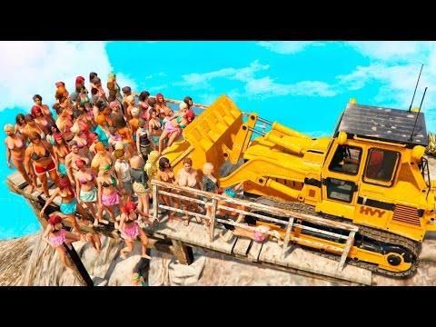 Gta 5 приколы, смешные моменты, трюки, удачные моменты #51