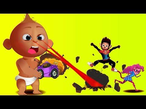 Мультик монстр малыш гигант 