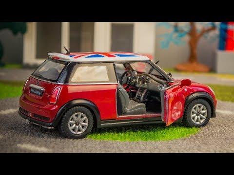 Марки машин со всего мира. Stop motion мультик про машинки и их значки