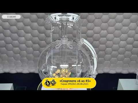 Столото представляет | Лотерея «Спортлото «6 из 45». Тираж №6060  от 28.08.2021 г.