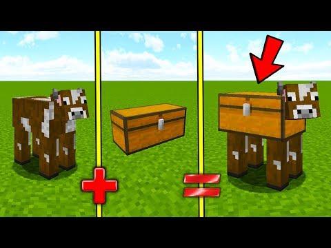 СУНДУК + КОРОВА = ??? СЕКРЕТНЫЙ МОБ В МАЙНКРАФТ! КАК ВЫЖИТЬ? НУБ ПРОТИВ МУТАНТ В MINECRAFT! МУЛЬТИК