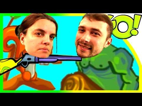 БЕШЕНАЯ БЕЛКА! Болтушка и Проходимец ЗАЩИЩАЮТ свои ОРЕШКИ #247 Мультик ИГРА для детей