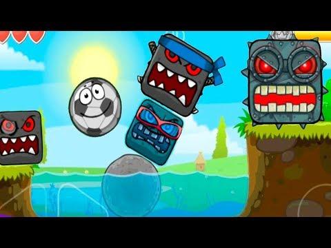 НЕСНОСНЫЙ КРАСНЫЙ  против ЗЛОГО черного КВАДРАТА игровой мультик для детей #10