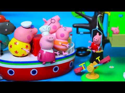Мультик из Игрушек Свинка Пеппа - Остров Приключений