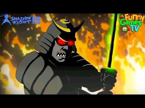 Shadow Fight 2 Игровой мультик бои с тенью динамичные сражения на ринге множество ударов и приемов